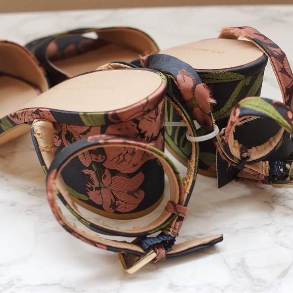 Zara Basic Shoe Collection Floral Brocade - Picture 4 of 4